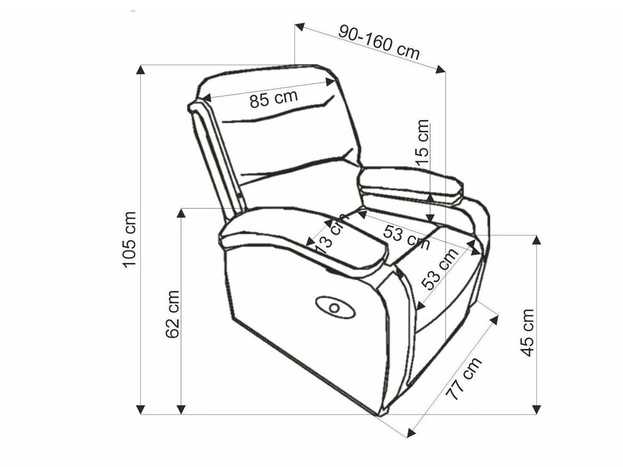 Krēsls reglainer 562452