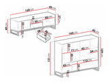 Viesistabas komplekts 562973