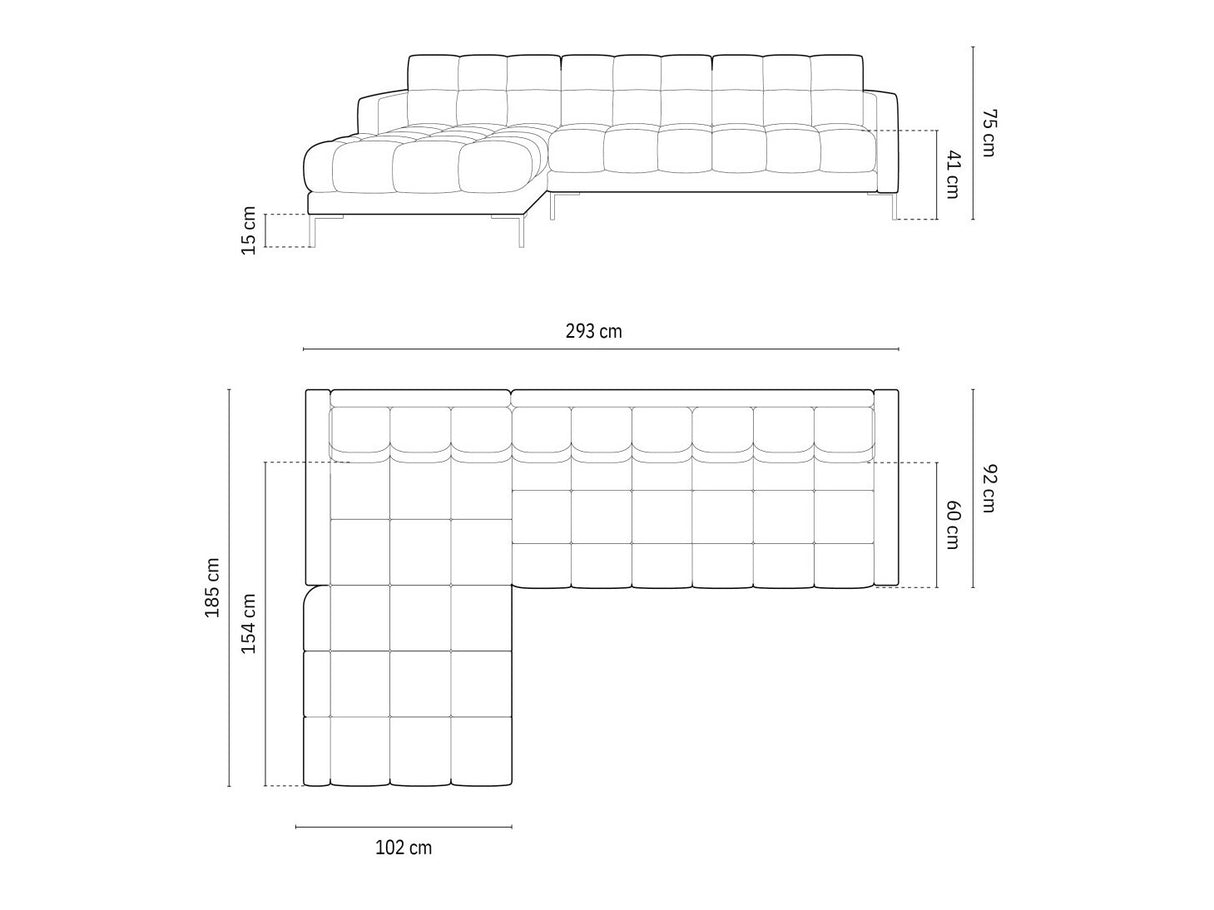 Stūra dīvāns 537848