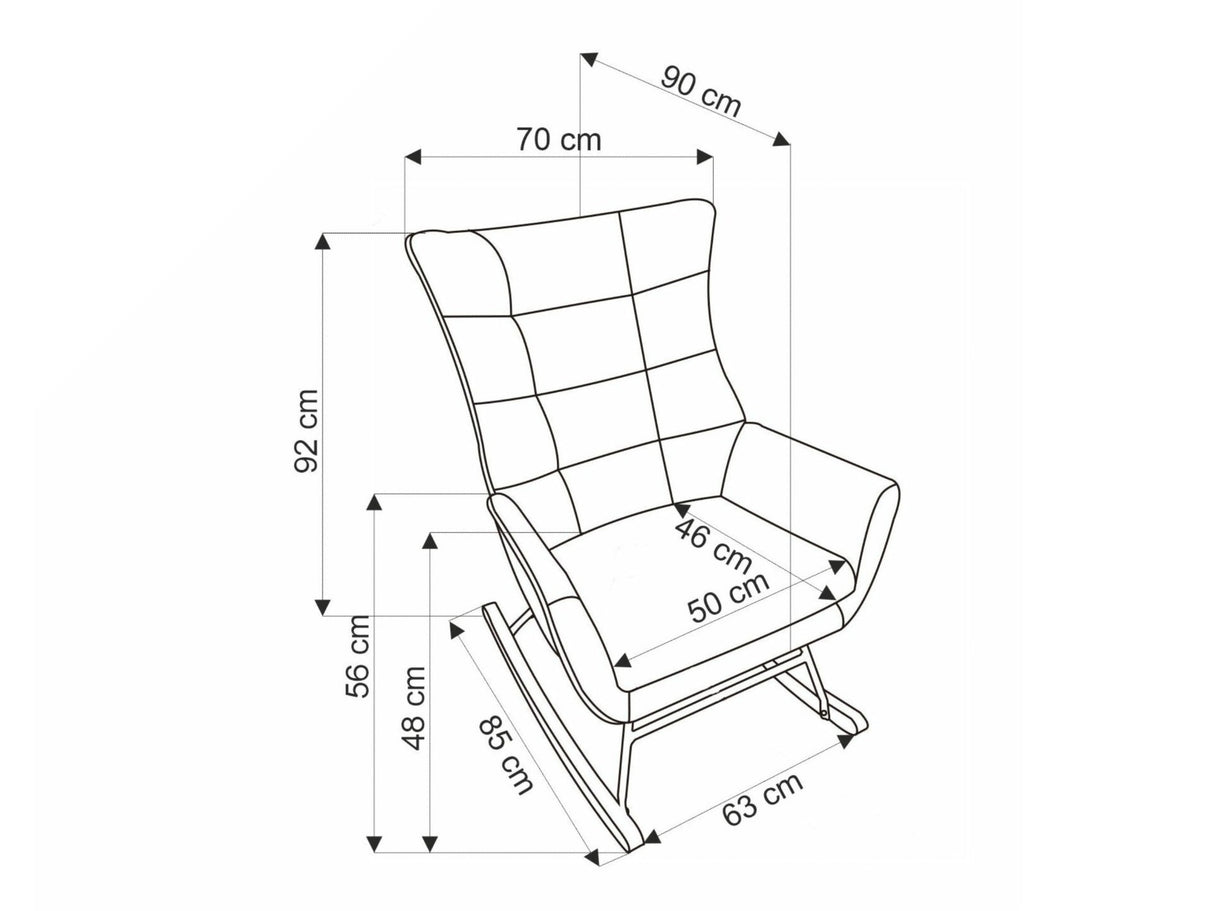 Šūpuļkrēsls 564964