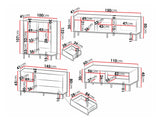 Viesistabas komplekts 570026