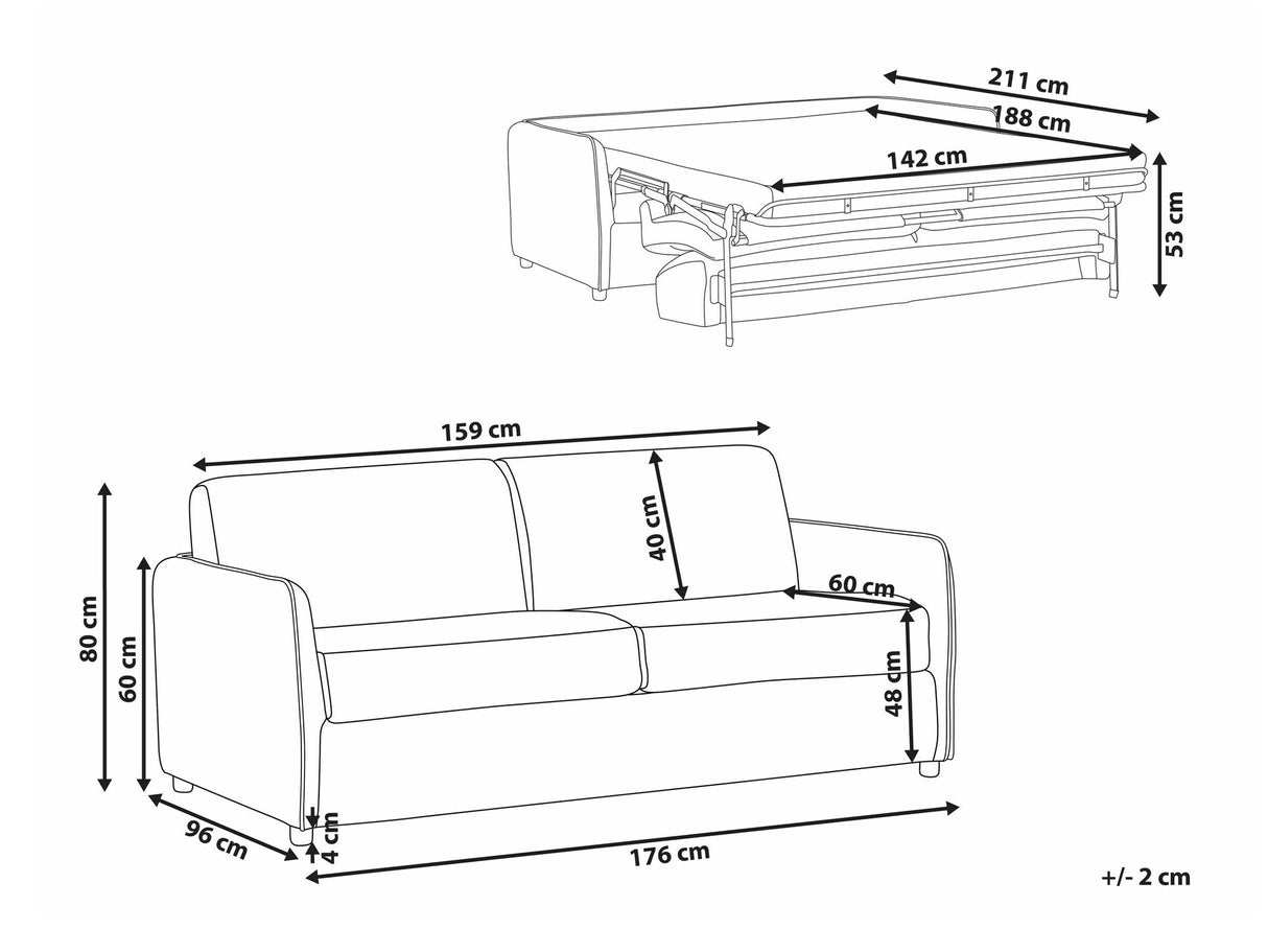 Dīvāns gulta 574675