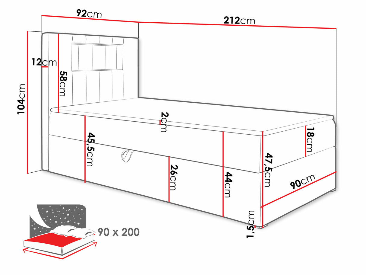 Kontinentālā gulta 470088 3902283