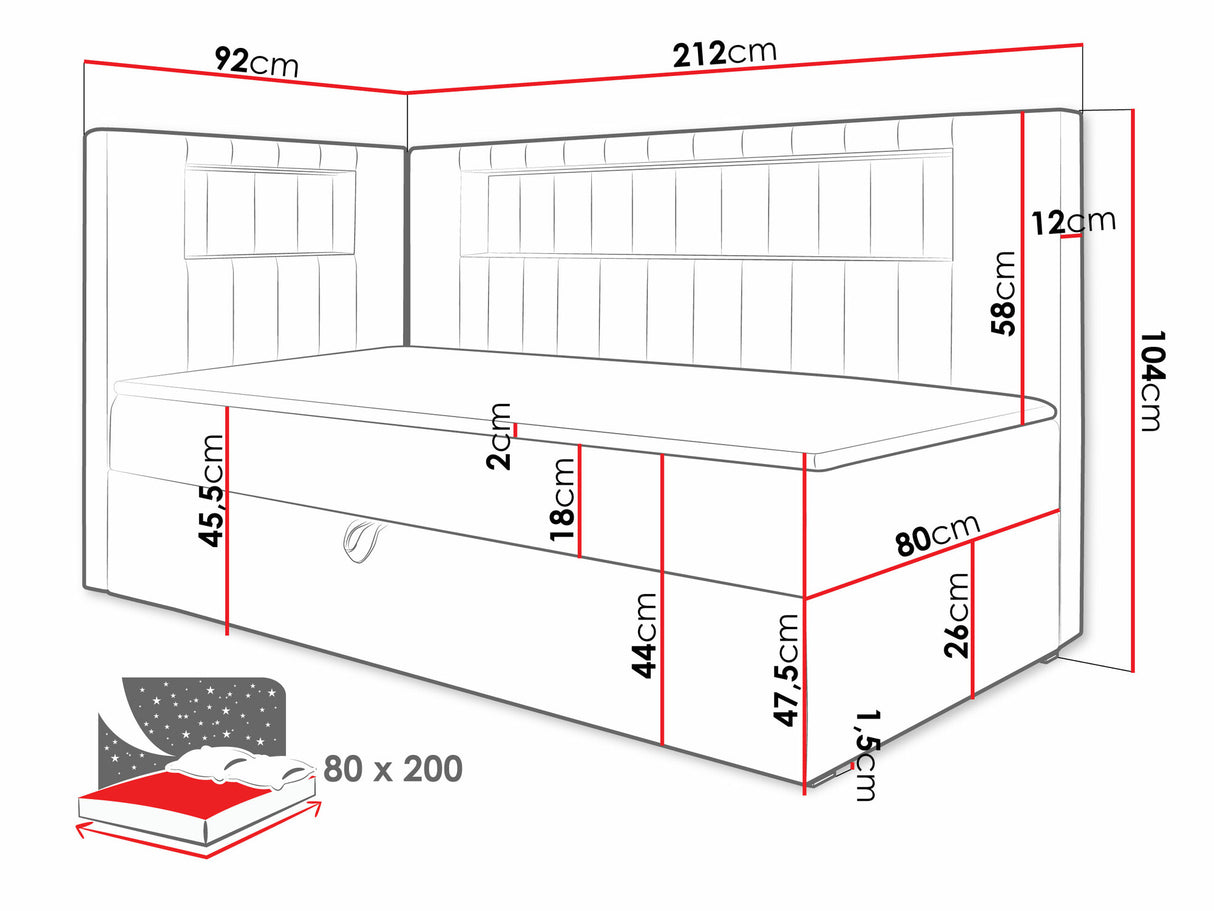 Kontinentālā gulta 470436 3904602