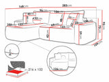 Stūra dīvāns 577647 3954395
