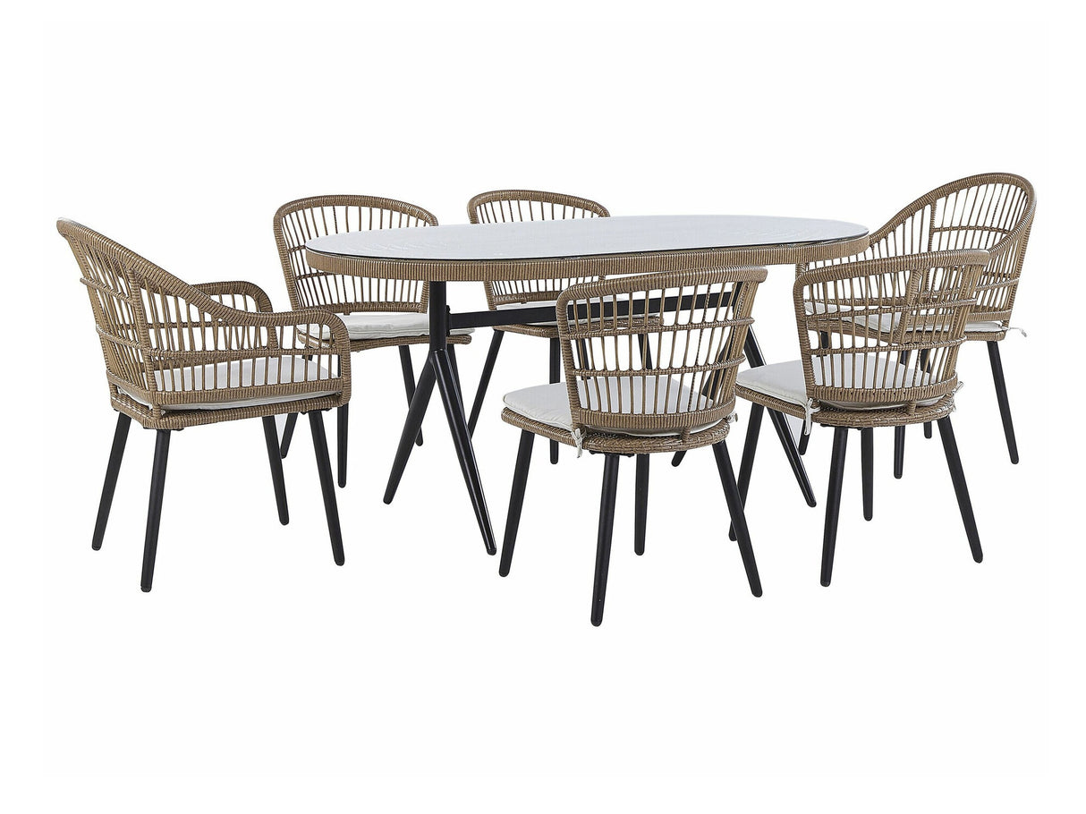 Galds un krēslu komplekts 582707