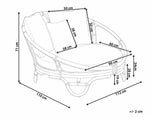 Dārza atpūtas krēsls 588344