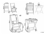 Balkona komplekts 589000