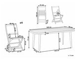 Galds un krēslu komplekts 589019
