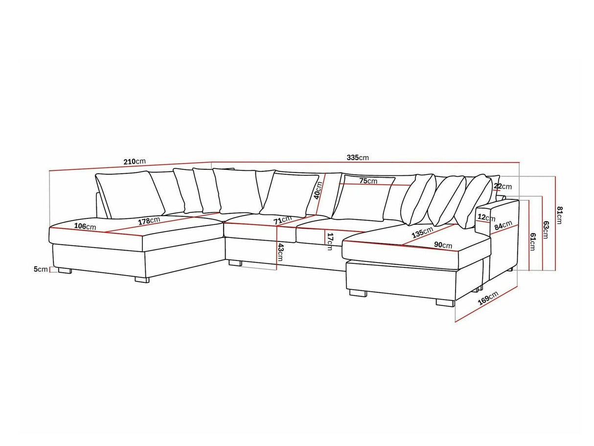Stūra dīvāns 590060