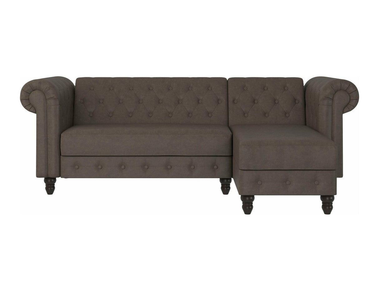 Chesterfield stūra dīvāns 513819