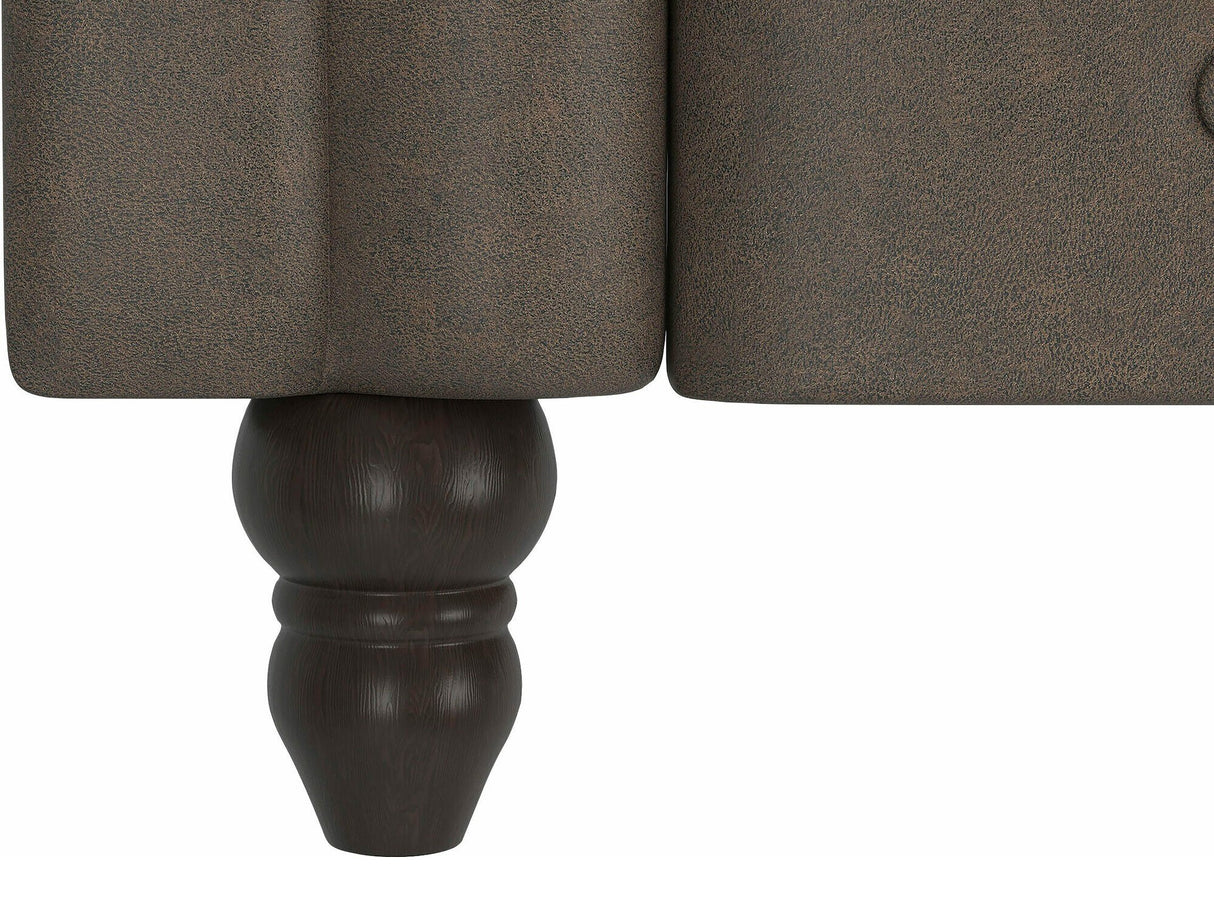 Chesterfield stūra dīvāns 513819