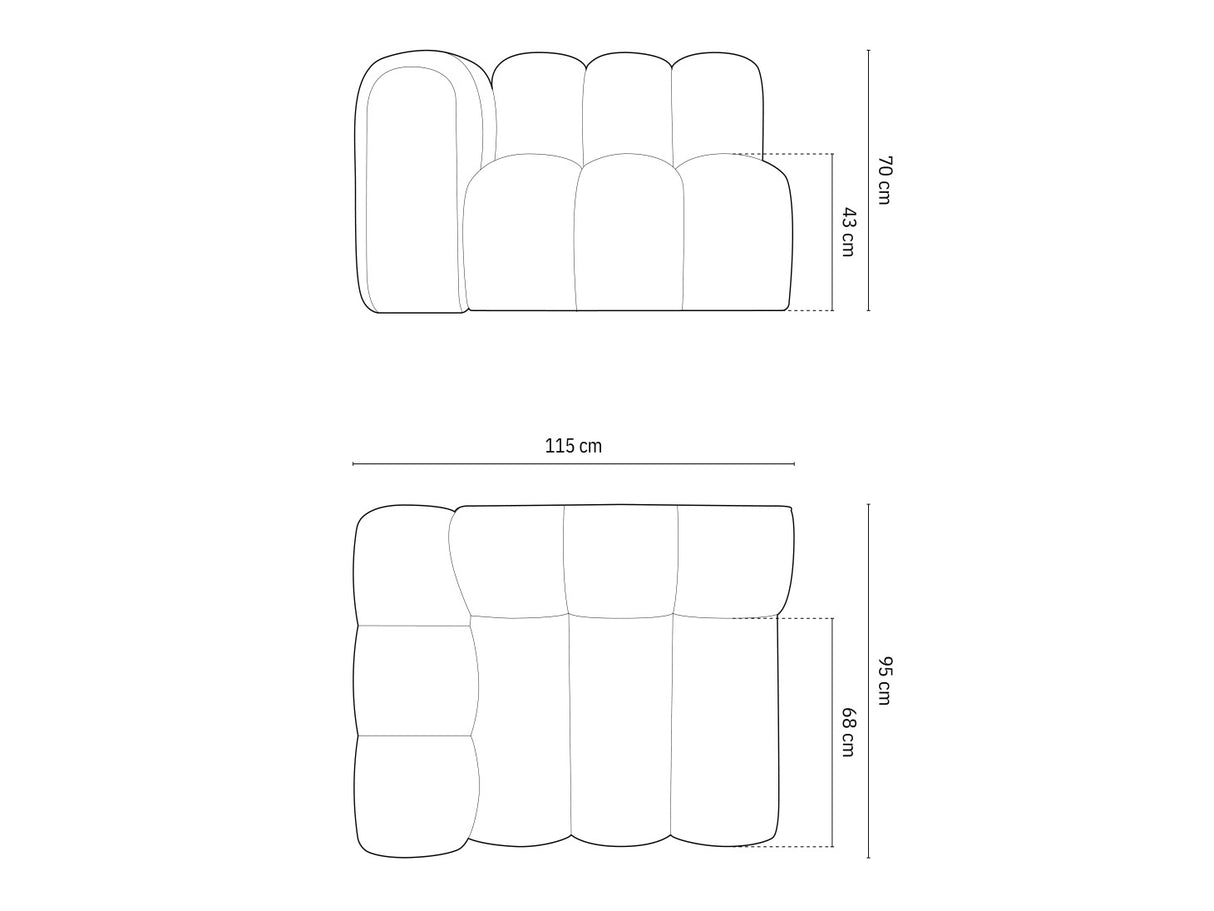 Moduļu krēsls 592967