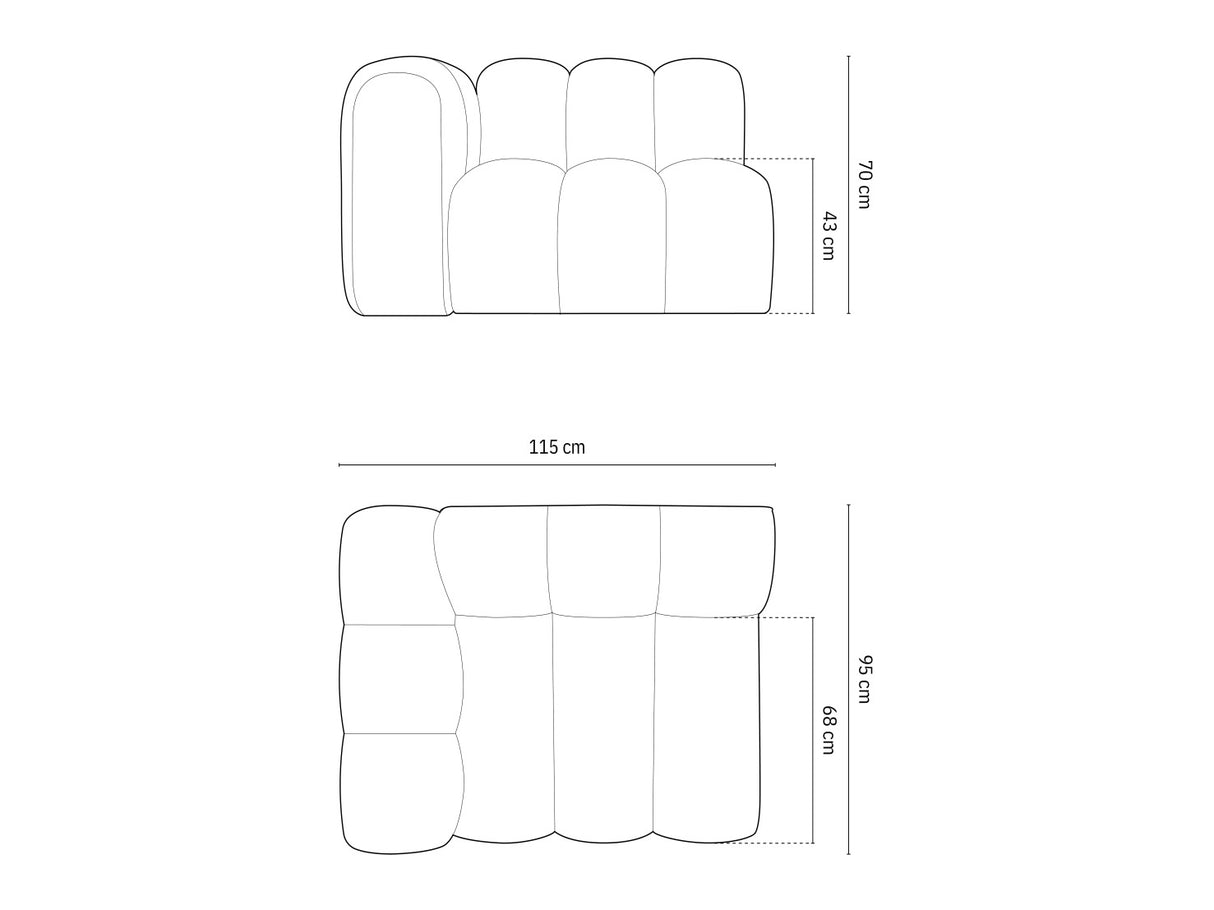 Moduļu krēsls 592967
