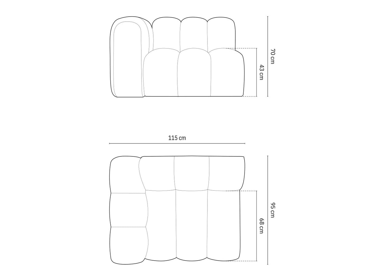 Moduļu krēsls 592967