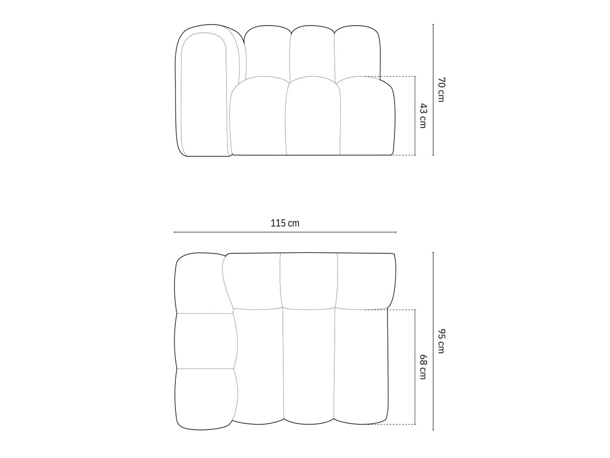 Moduļu krēsls 592967