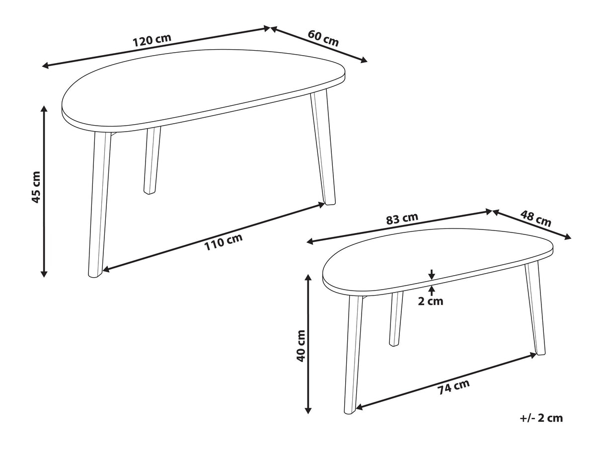 Žurnālu galdiņu komplekts 594394