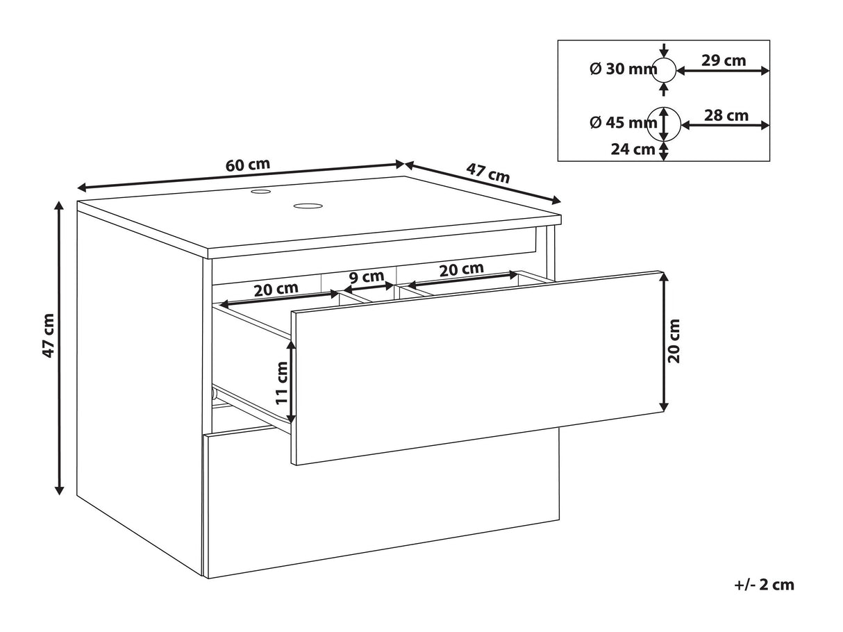 Piekarams vannas istabas skapītis izlietnei 595705