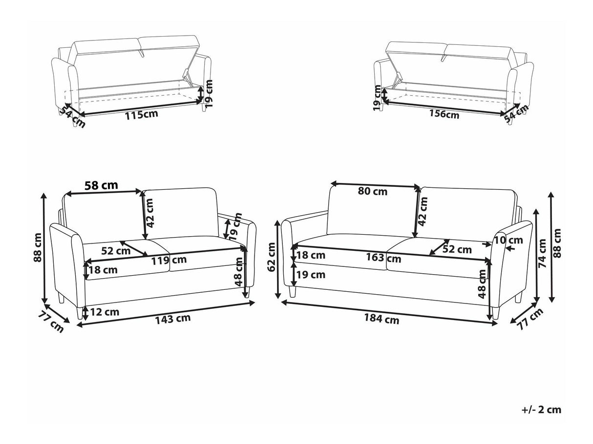 Mīksto mēbeļu komplekts 595773 4093648