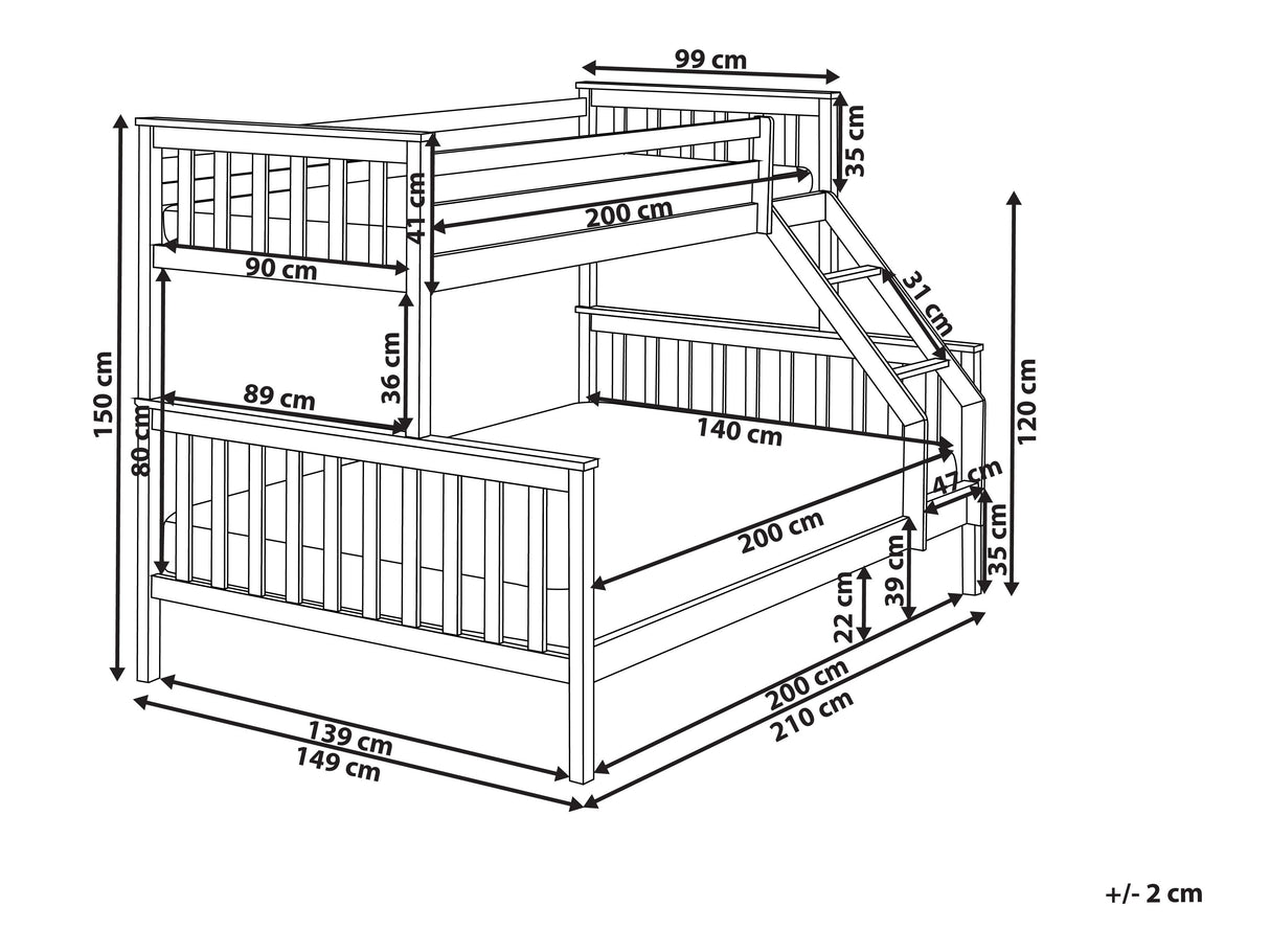 Divstāvu gulta 596168