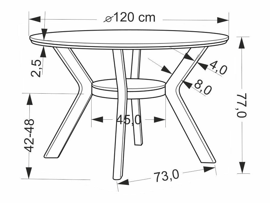 Ēdamistabas komplekts 596171