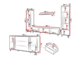 Viesistabas komplekts 599035