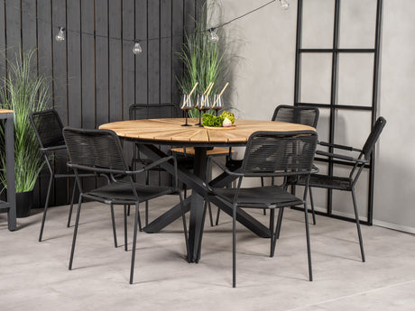 Galds un krēslu komplekts 484319