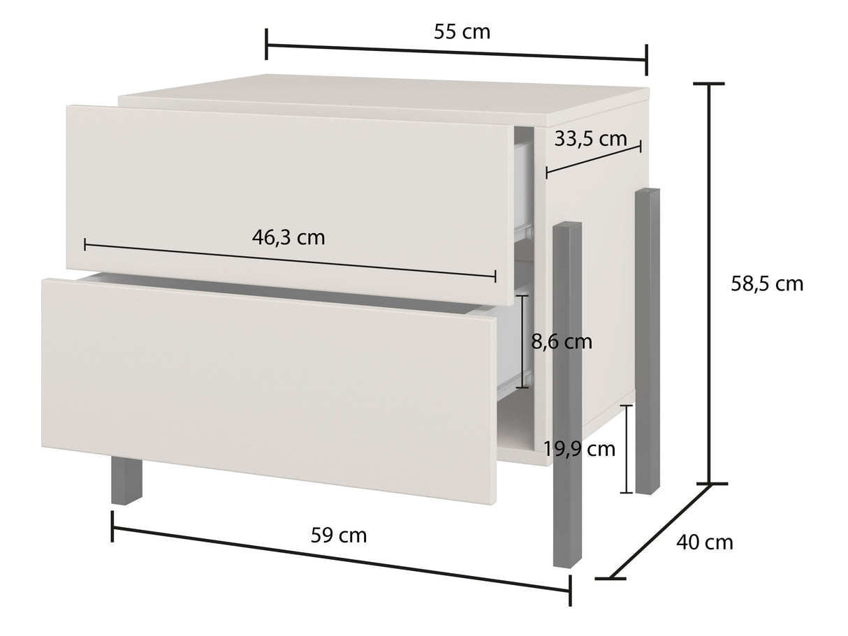 Guļamistabas komplekts 599266