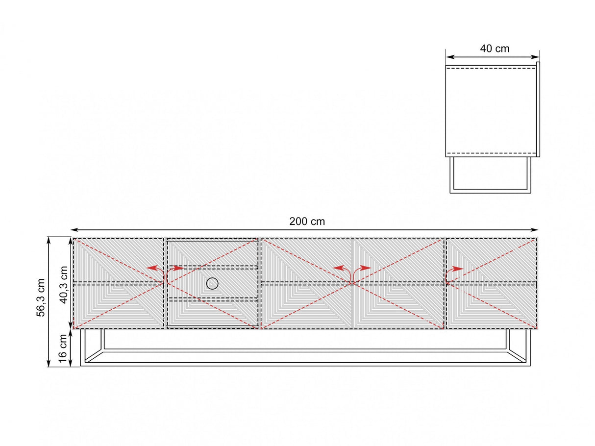 TV galds 600835