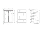 Plaukts 602050