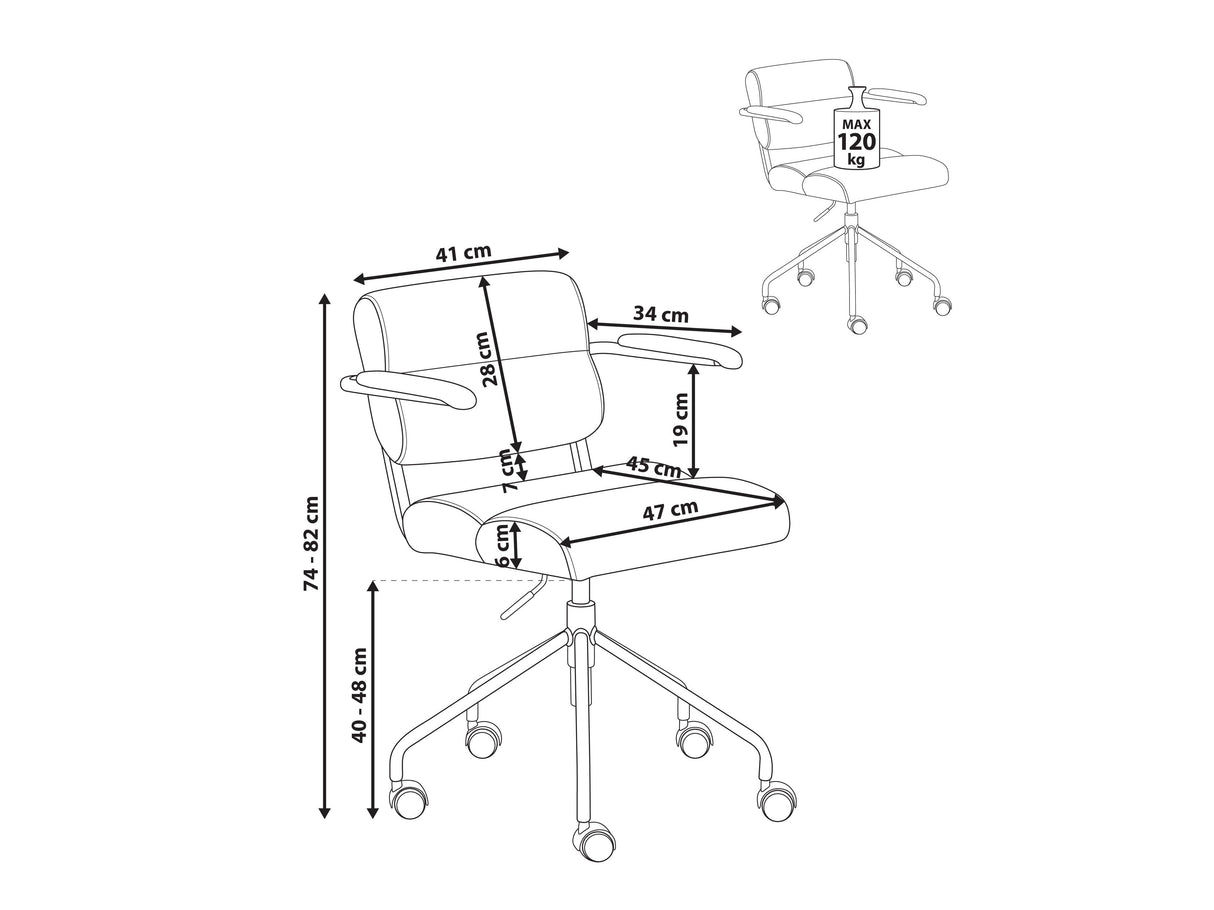Biroja krēsls 602237