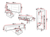 Viesistabas komplekts 604781