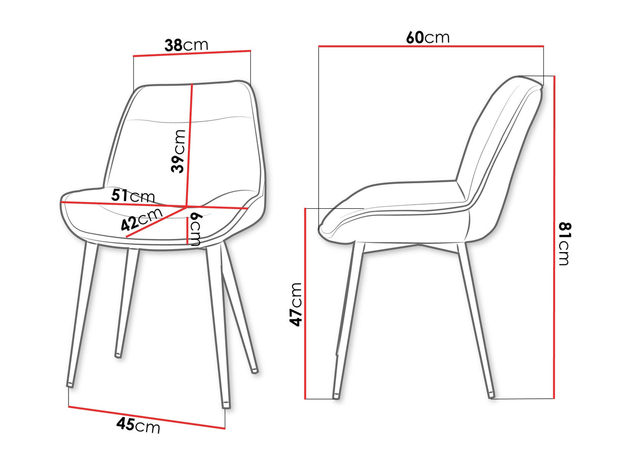 Krēslu komplekts 605484