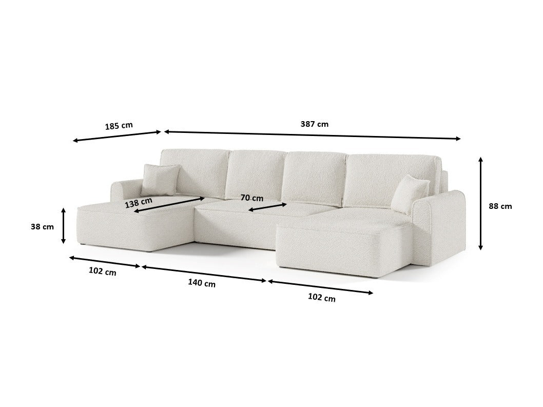 Stūra dīvāns 606149