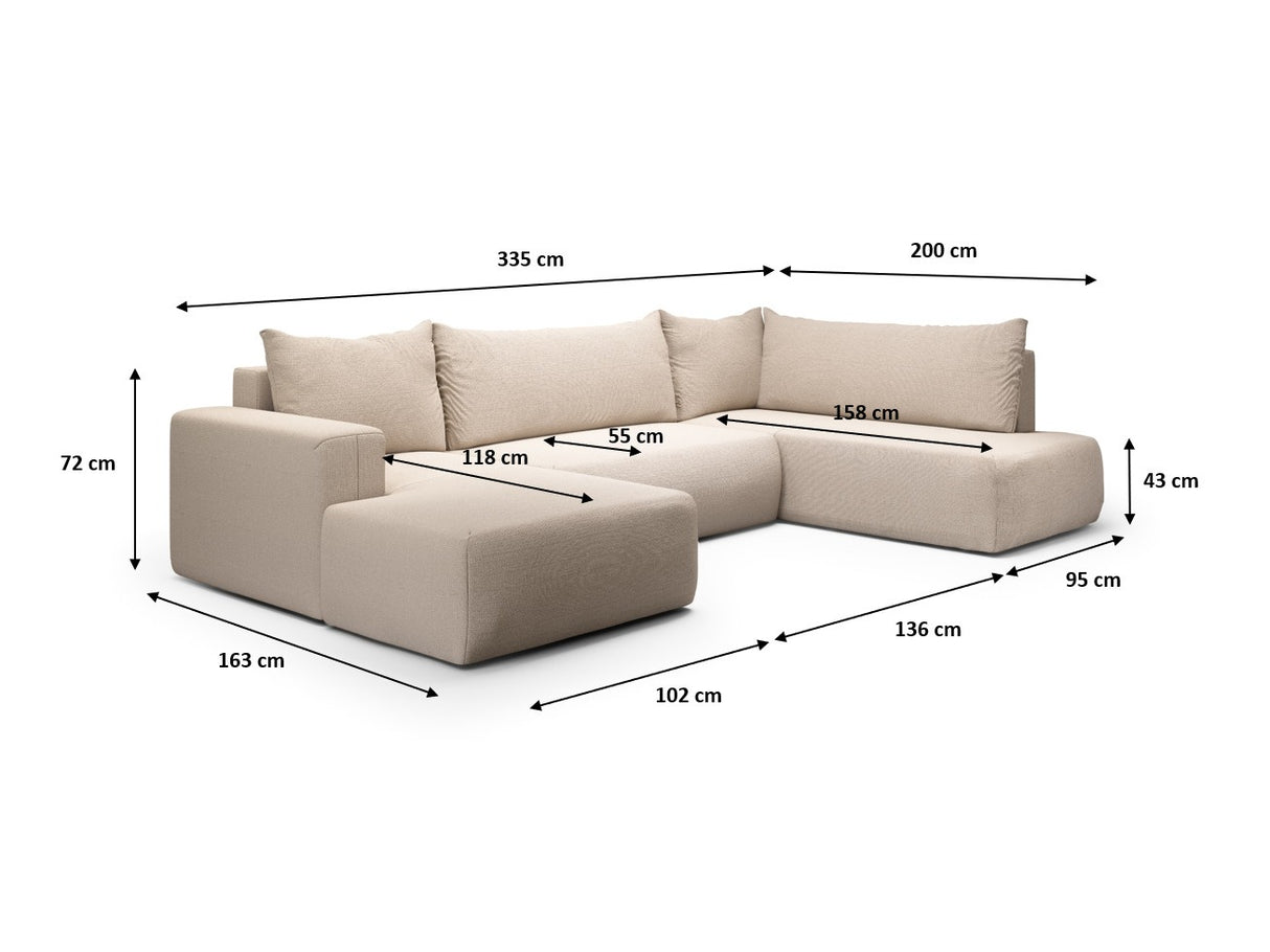 Stūra dīvāns 606229