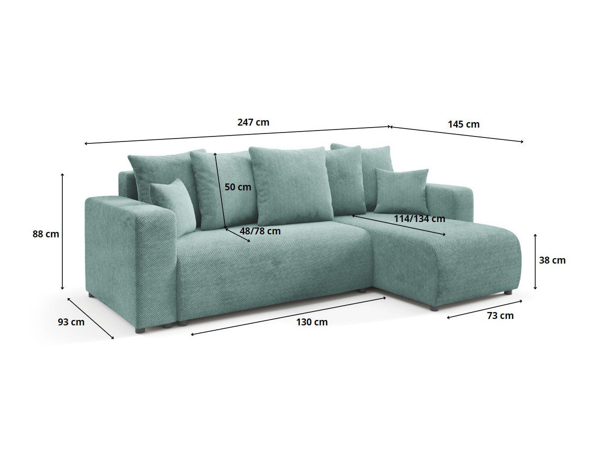 Stūra dīvāns 606538