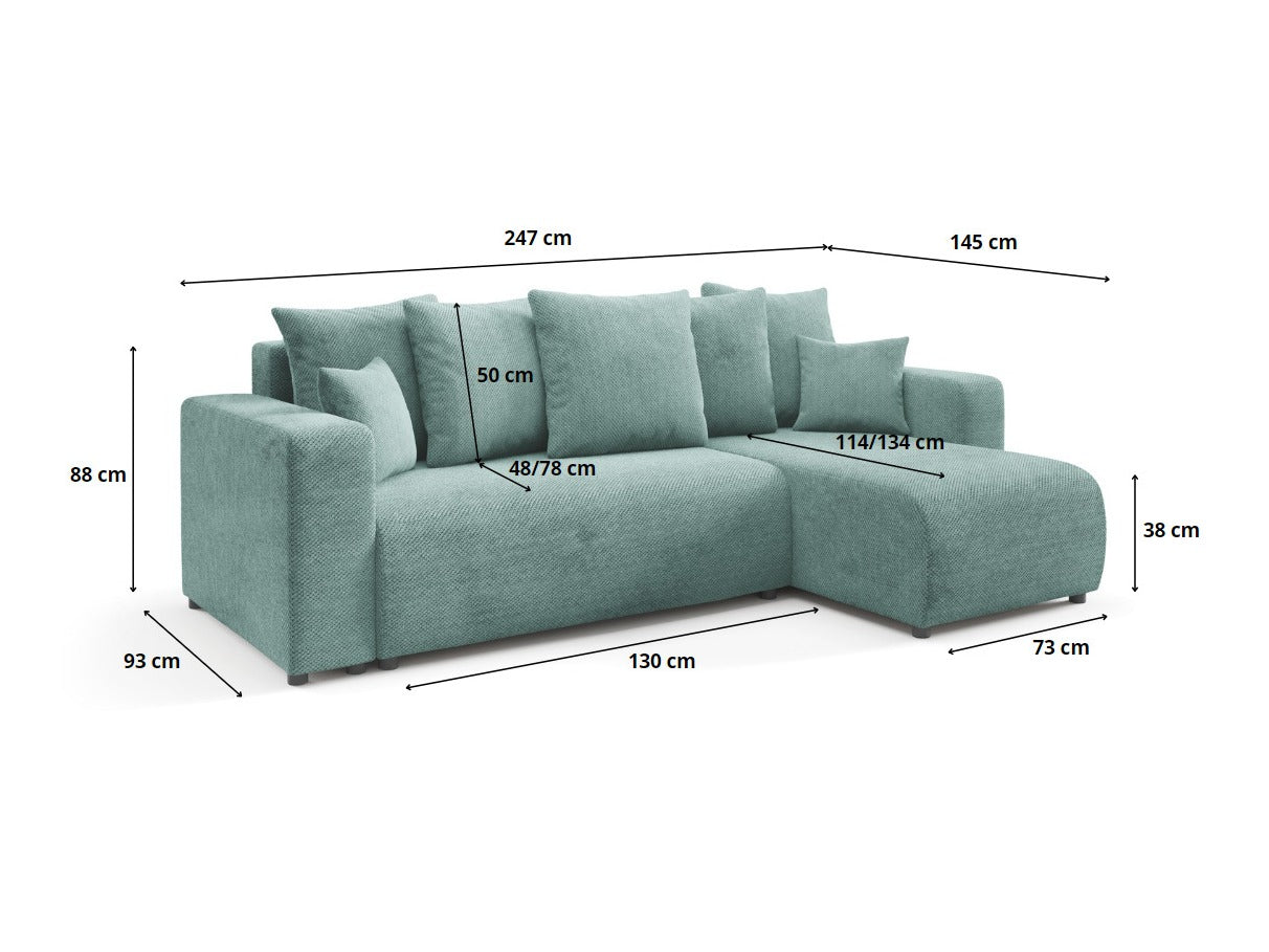 Stūra dīvāns 606538