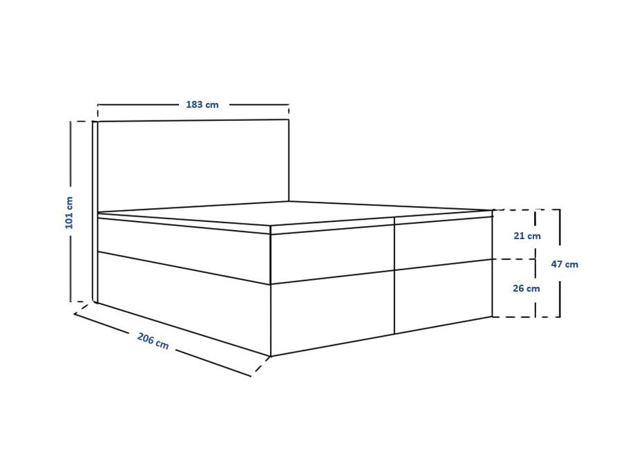Kontinentālā gulta 606922