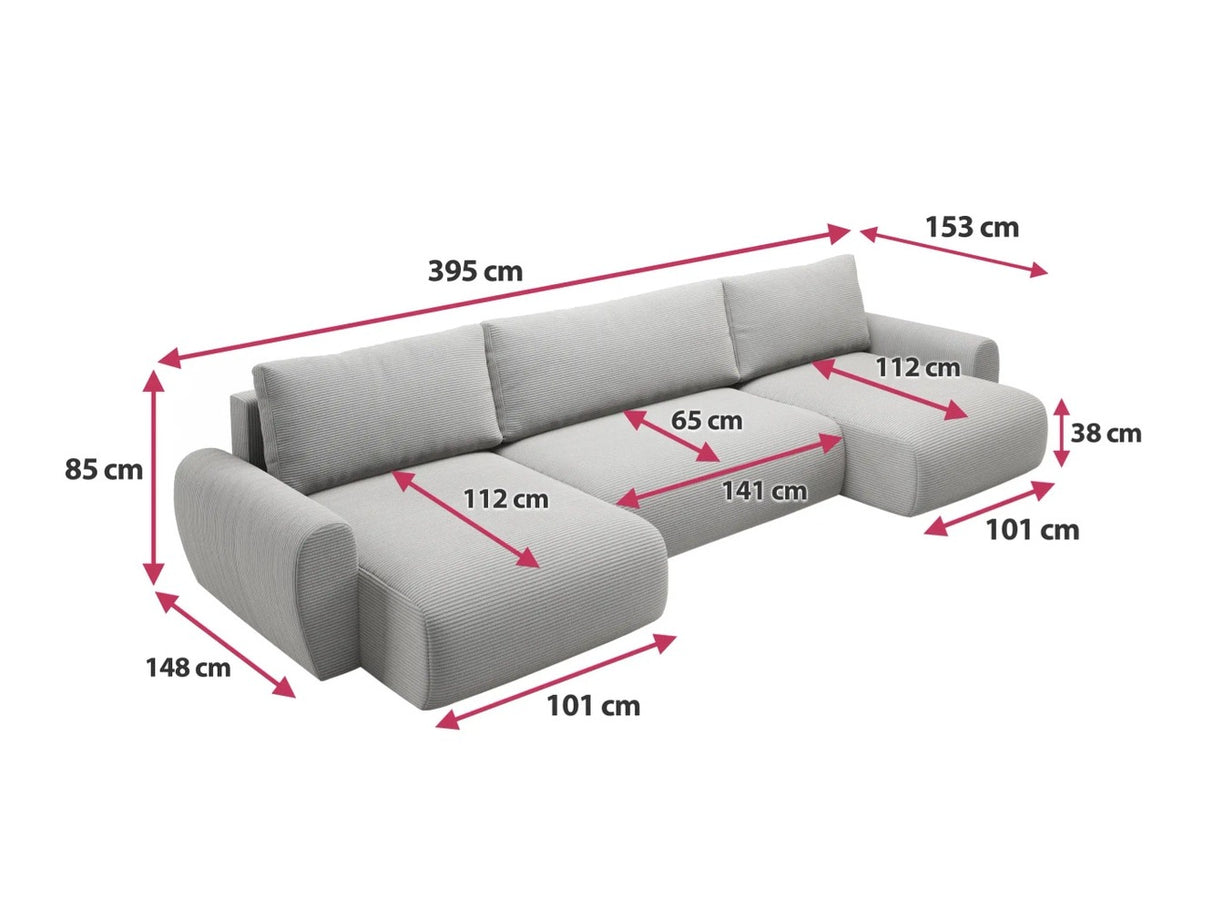 Stūra dīvāns 609077