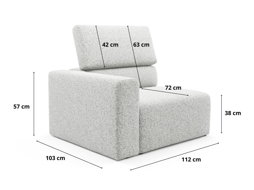 Moduļu krēsls 612978