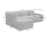 Moduļu stūra dīvāns 613269