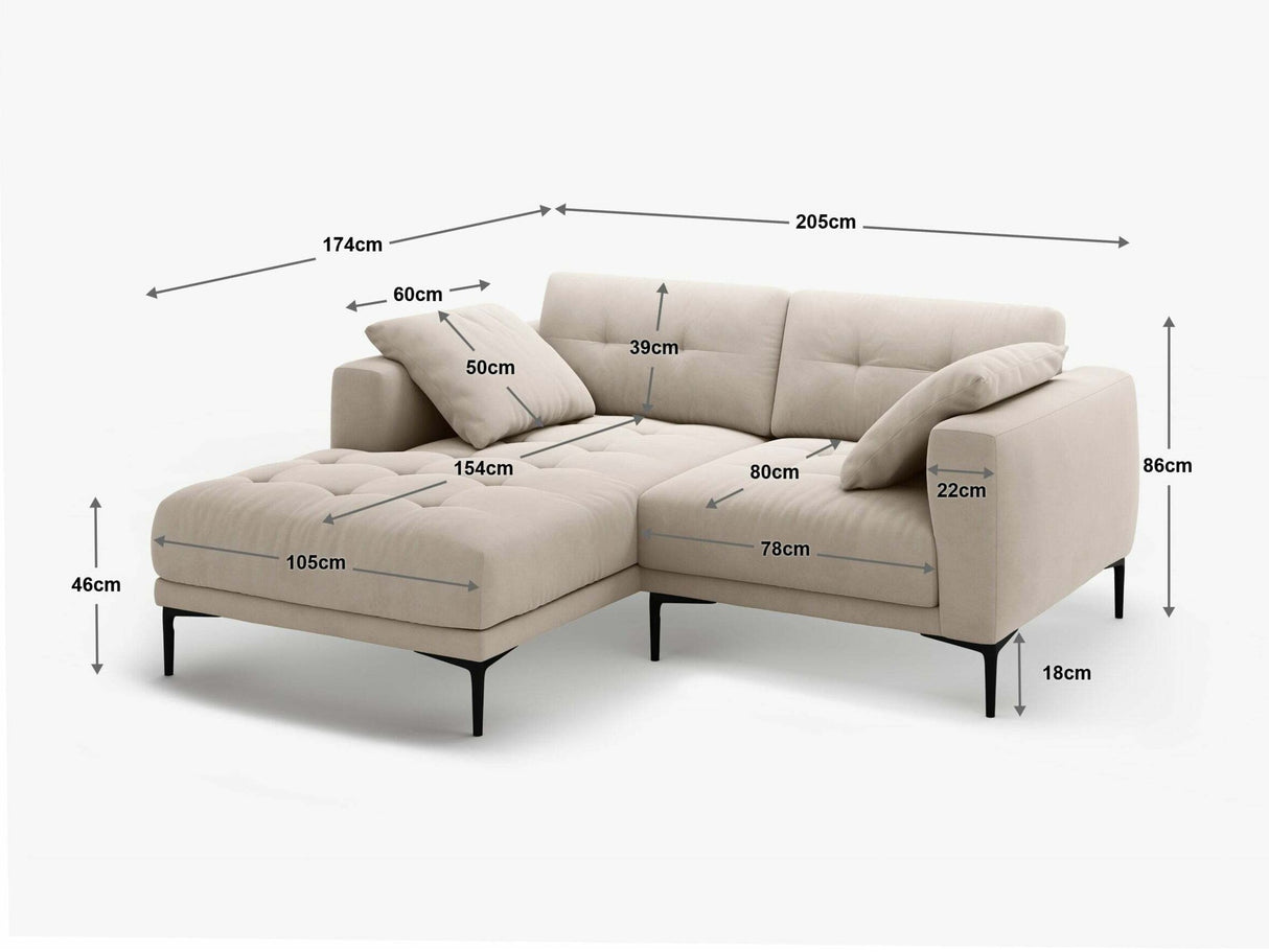 Stūra dīvāns 618610