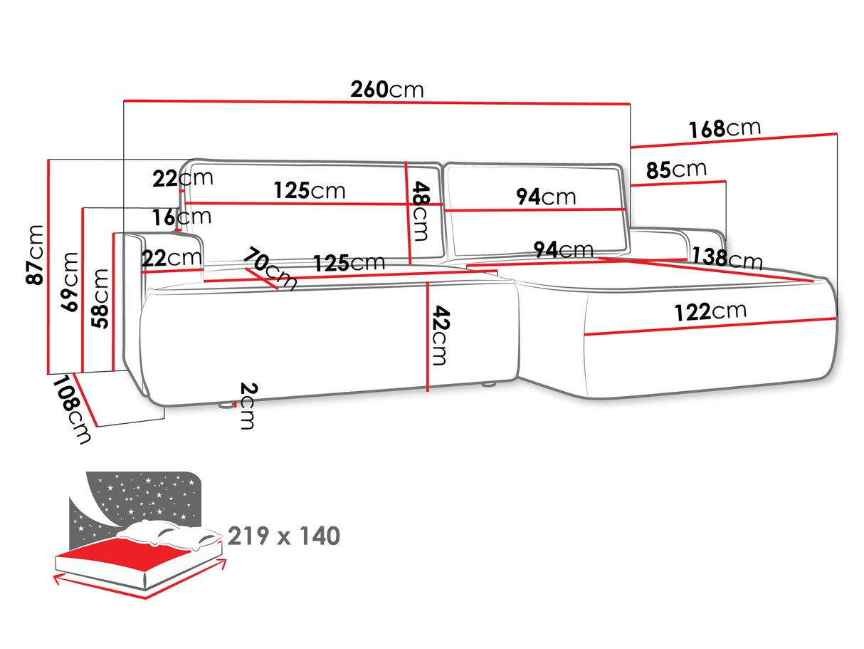 Stūra dīvāns 609804 4307743