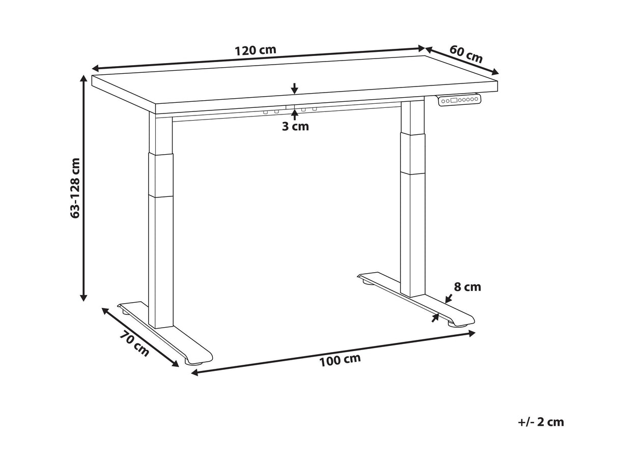 Rakstāmgalds ar regulējamu augstumu 620824