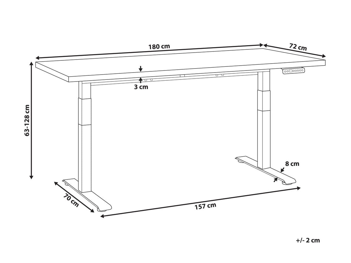 Rakstāmgalds ar regulējamu augstumu 620843