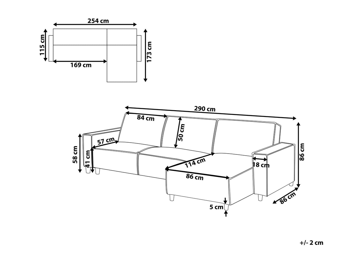 Stūra dīvāns 529516