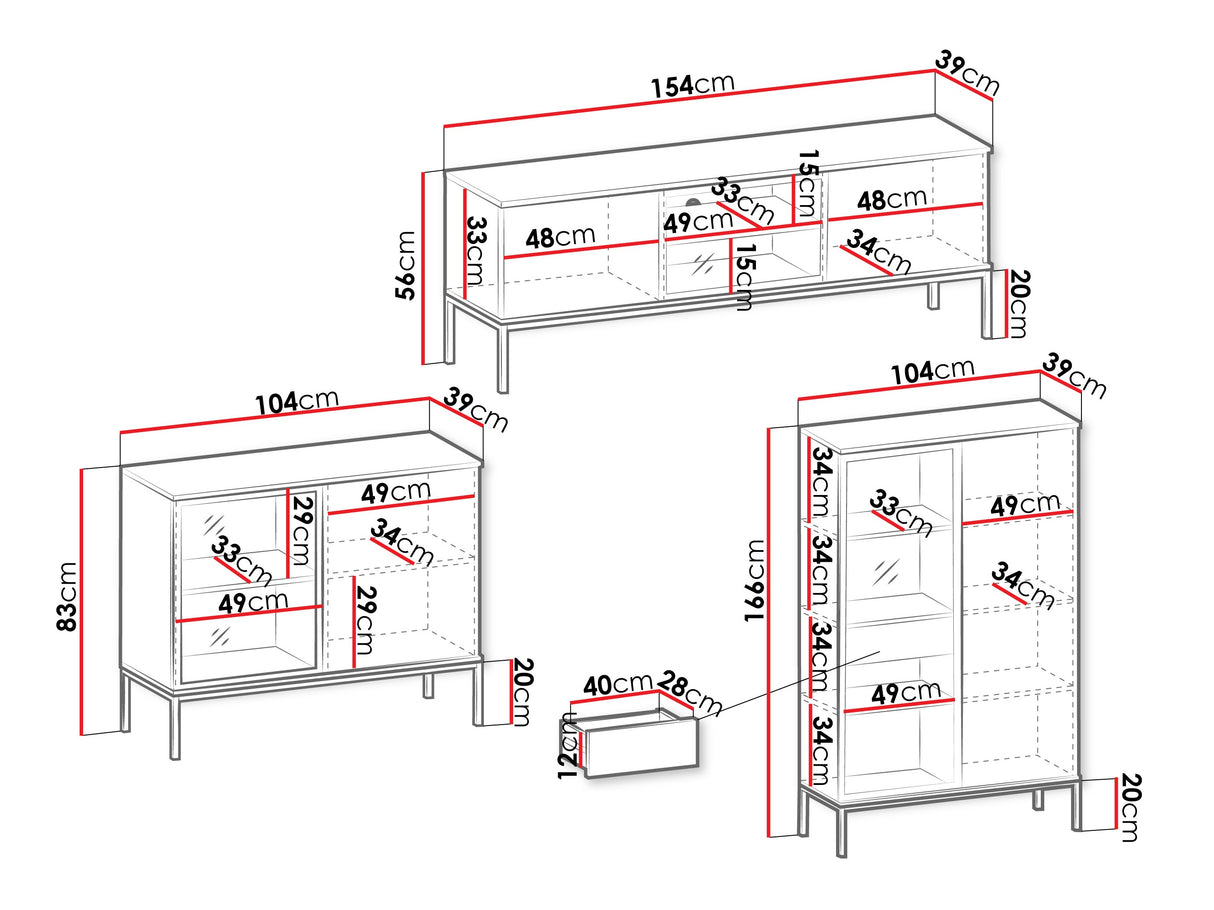 Viesistabas komplekts 621317