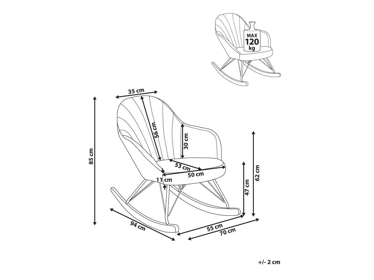 Šūpuļkrēsls 622475