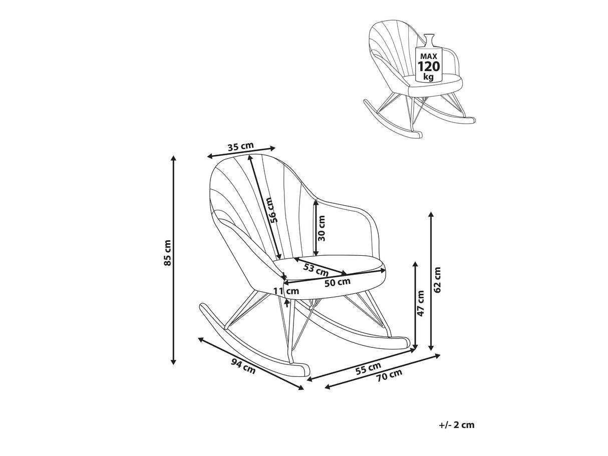 Šūpuļkrēsls 622475