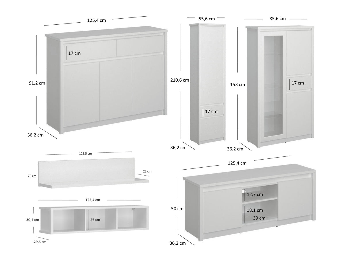 Viesistabas komplekts 624568